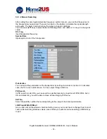Предварительный просмотр 15 страницы HOME2US 8800 IR User Manual