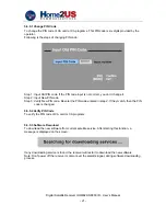 Предварительный просмотр 22 страницы HOME2US 8800 IR User Manual