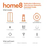 HOME8 C13011US Quick Start Manual предпросмотр