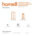 Preview for 1 page of HOME8 V43020US Quick Start Manual