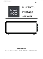 Preview for 1 page of home&CO CAB-31753 Manual