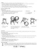 Предварительный просмотр 2 страницы Homebase 571651 Instruction Manual