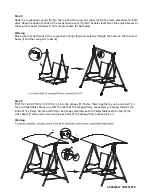 Preview for 6 page of Homebase ANDORRA 2 SEATER SWING SET Instruction Manual