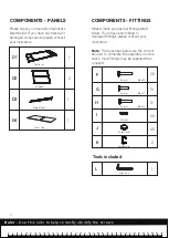 Preview for 4 page of Homebase MATARA Instruction Manual