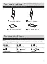 Preview for 3 page of Homebase PANAMA 066506 Assembly Instructions Manual