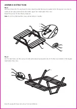 Preview for 4 page of Homebase PICNIC BENCH 580904 Instruction Manual