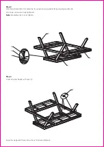 Preview for 5 page of Homebase PICNIC BENCH 580904 Instruction Manual