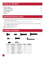 Preview for 2 page of Homebase SUMMERLEA PERGOLA SUN SHELTER Use And Care Manual