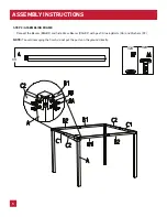 Preview for 6 page of Homebase SUMMERLEA PERGOLA SUN SHELTER Use And Care Manual