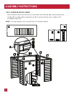 Preview for 8 page of Homebase SUMMERLEA PERGOLA SUN SHELTER Use And Care Manual