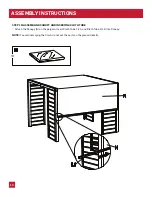 Preview for 14 page of Homebase SUMMERLEA PERGOLA SUN SHELTER Use And Care Manual