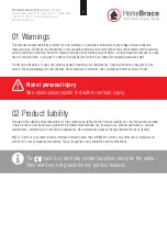 Preview for 4 page of Homebrace MyEcolc Control Operating Manual