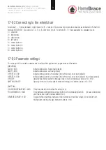 Preview for 9 page of Homebrace MyEcolc Control Operating Manual