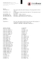 Preview for 10 page of Homebrace MyEcolc Control Operating Manual