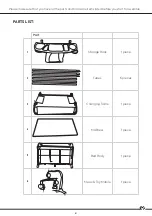 Предварительный просмотр 4 страницы homechoice Buddy Co-sleeper & Camp Cot Assembly Instruction Manual