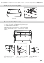 Предварительный просмотр 9 страницы homechoice Buddy Co-sleeper & Camp Cot Assembly Instruction Manual