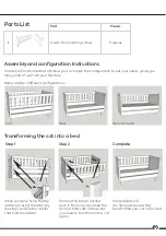 Предварительный просмотр 2 страницы homechoice Buhle Transformer Bed Assembly Instruction