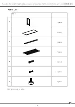 Preview for 2 page of homechoice Cesta Shoe Bench and Shelf Assembly Instruction