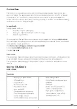 Preview for 2 page of homechoice Crema 1.7L Kettle Instruction Manual