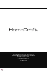 Preview for 1 page of Homecraft HCDCM5SB Instruction Manual