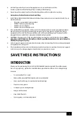 Preview for 6 page of Homecraft HCDCM5SB Instruction Manual