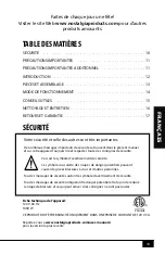 Preview for 12 page of Homecraft HCDCM5SB Instruction Manual