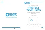 Preview for 1 page of HomeDefender HD-G005 Installation And User Manual