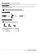 Preview for 3 page of HOMEDEPOT 1006296657 Assembly Instructions Manual