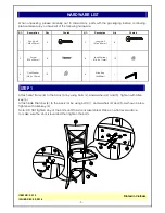 Предварительный просмотр 3 страницы HOMEDEPOT CHARLOTTE X S-313 Assembly Instructions