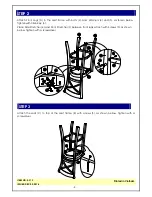 Предварительный просмотр 4 страницы HOMEDEPOT CHARLOTTE X S-313 Assembly Instructions