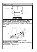 Предварительный просмотр 3 страницы HOMEDEPOT Corner Sofa Assembly Instructions