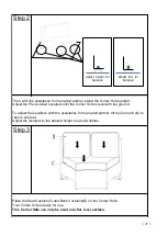 Предварительный просмотр 4 страницы HOMEDEPOT Corner Sofa Assembly Instructions