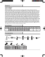 Preview for 3 page of HOMEDEPOT DB30TBN-LP Use And Care Manual