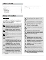 Preview for 2 page of HOMEDEPOT DS-14550 Use And Care Manual