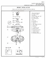 Предварительный просмотр 2 страницы HOMEDEPOT F3501 Installation & Operating Instructions