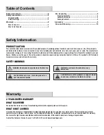 Preview for 2 page of HOMEDEPOT FQS80039 Use And Care Manual