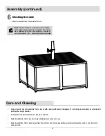 Preview for 10 page of HOMEDEPOT FQS80039 Use And Care Manual