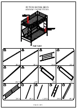 HOMEDEPOT FUTON Assembly Instructions Manual предпросмотр