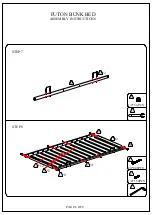 Предварительный просмотр 6 страницы HOMEDEPOT FUTON Assembly Instructions Manual