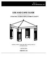 HOMEDEPOT GFS00323A-CPY Use And Care Manual preview