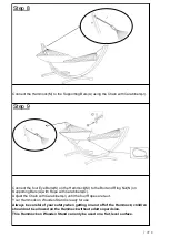 Preview for 7 page of HOMEDEPOT Hammock on Wooden Stand Aassembly Instructions