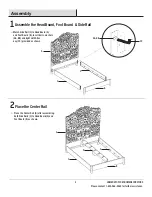 Предварительный просмотр 5 страницы HOMEDEPOT HOME DECORATORS NADIA CAC-20-0037 Assembly Instructions Manual