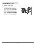 Preview for 6 page of HOMEDEPOT KB 5004 Use And Care Manual