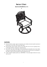 Предварительный просмотр 1 страницы HOMEDEPOT L-DN366SAL-3-A Assembly Instructions Manual