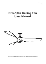 Preview for 1 page of HOMEDEPOT Merra CFN-1032 User Manual