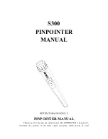 HOMEDEPOT Pinpointer Manual preview