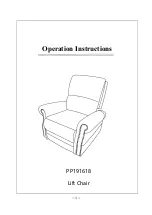 HOMEDEPOT PP191618 Operation Instructions Manual предпросмотр