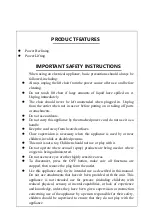 Предварительный просмотр 3 страницы HOMEDEPOT PP191618 Operation Instructions Manual