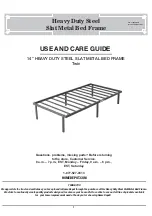 Предварительный просмотр 1 страницы HOMEDEPOT THD-HDSLBF-T Use And Care Manual