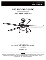 HOMEDEPOT TRICE Use And Care Manual preview